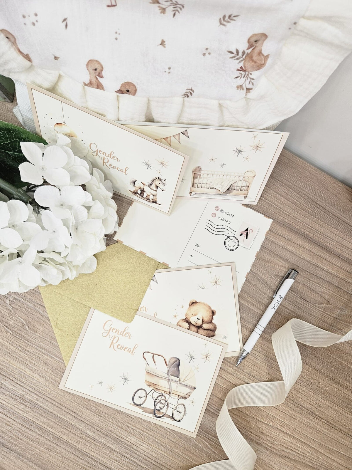 Cartolina Gender Reveal