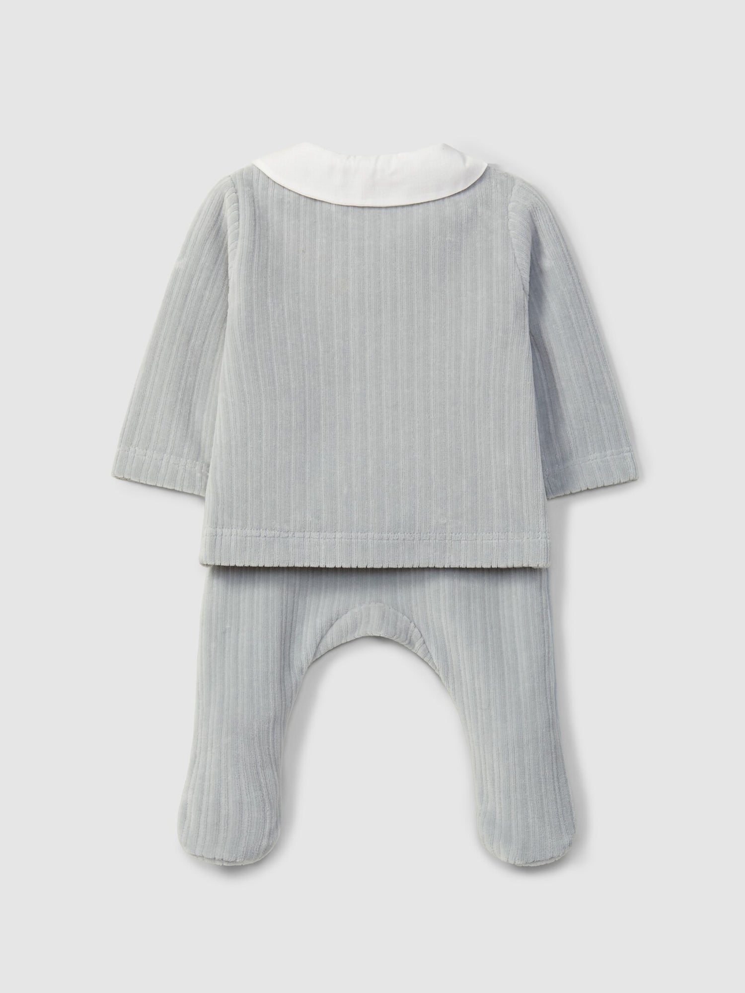 Completo due pezzi in jersey di velluto