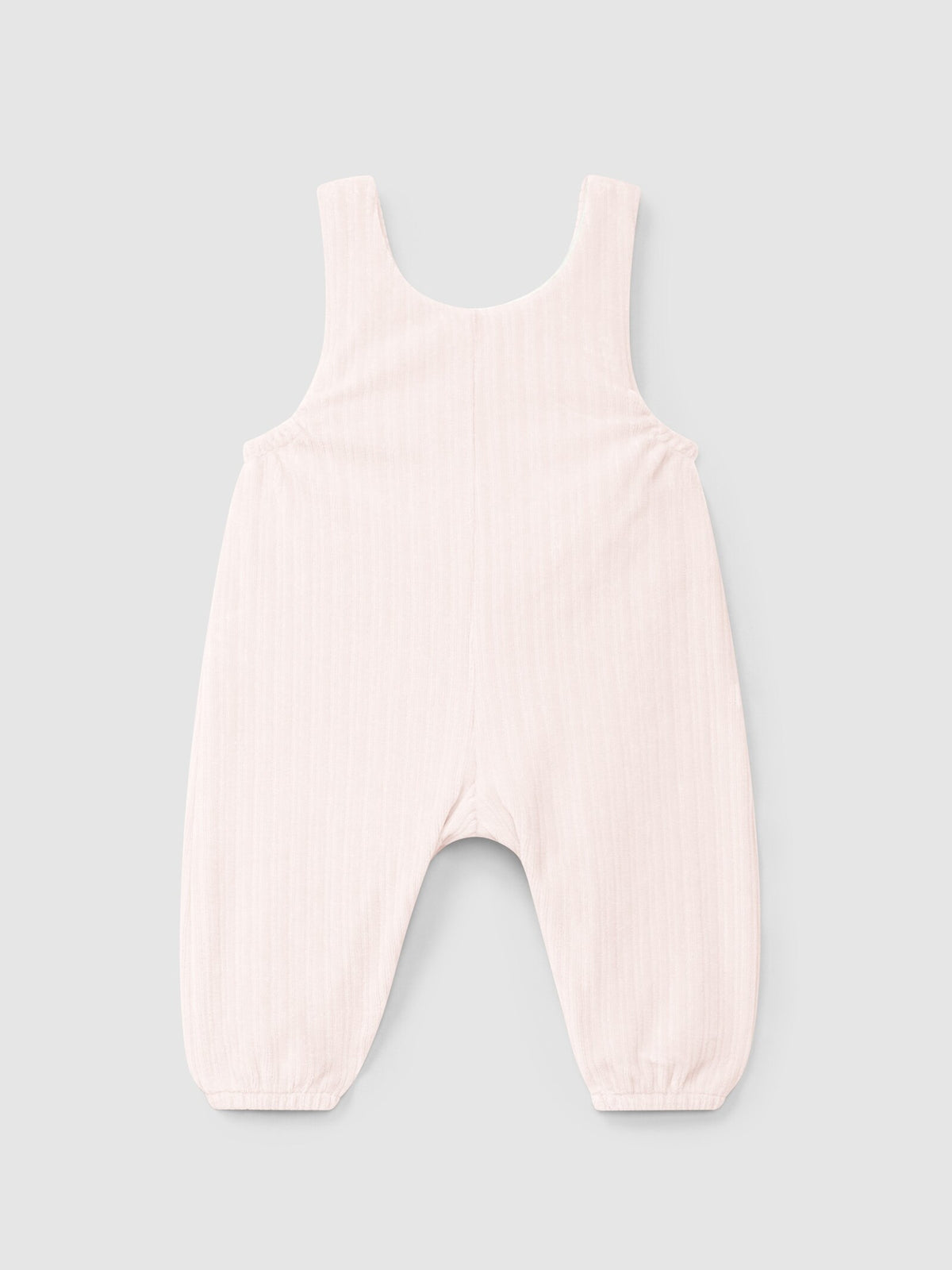 Salopette in jersey di velluto a coste