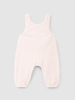 Salopette in jersey di velluto a coste