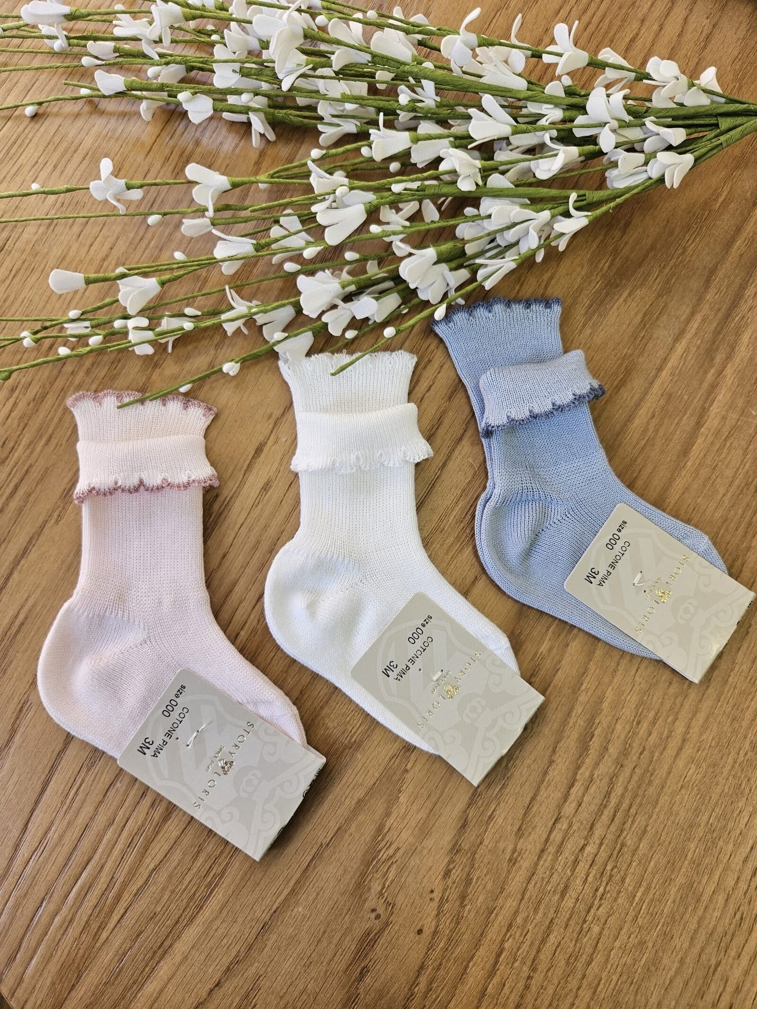 Calzini Neonato in caldo cotone - Story Loris