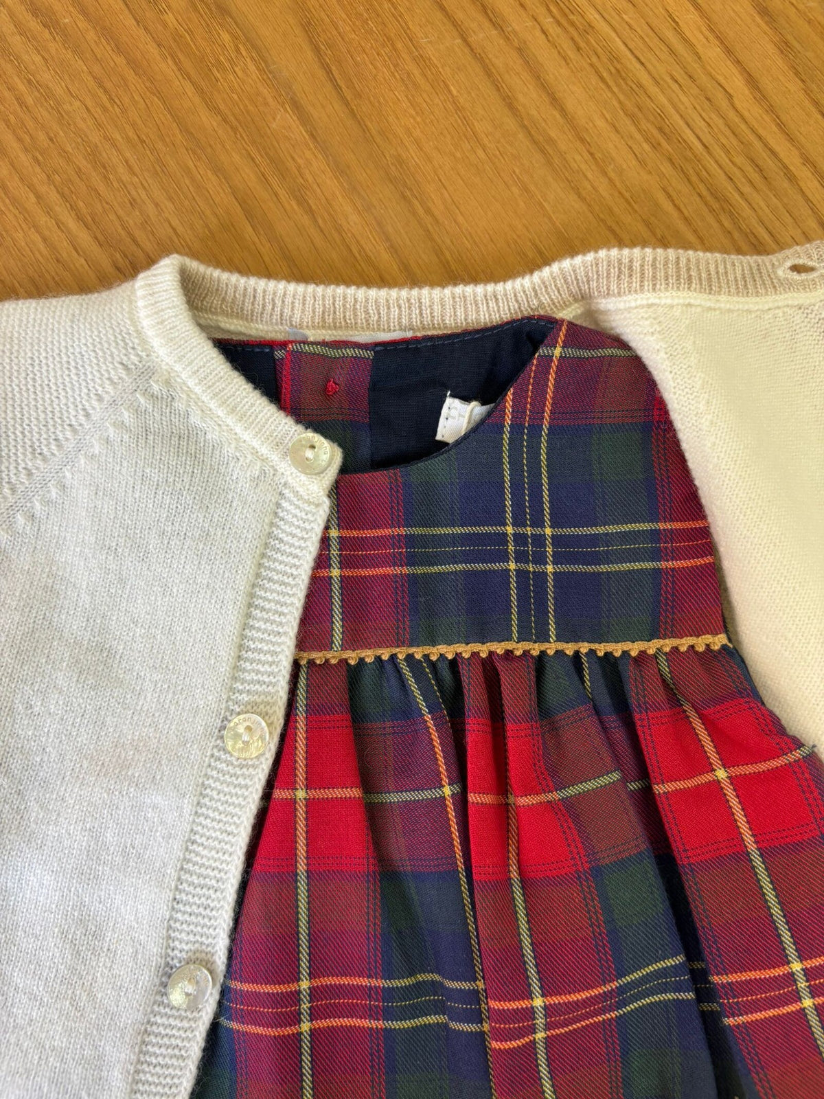 Pagliaccetto in tartan