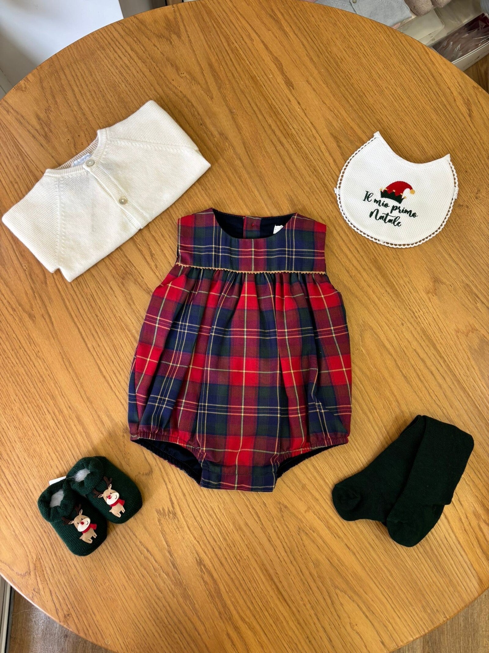 Pagliaccetto in tartan