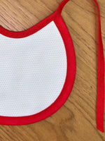 Bavaglino in piquet di cotone