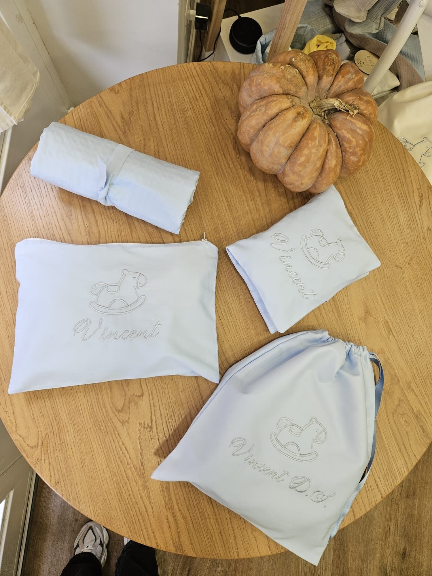 Coordinato Completo per il Cambio – Linea Basic Cavalluccio a Dondolo