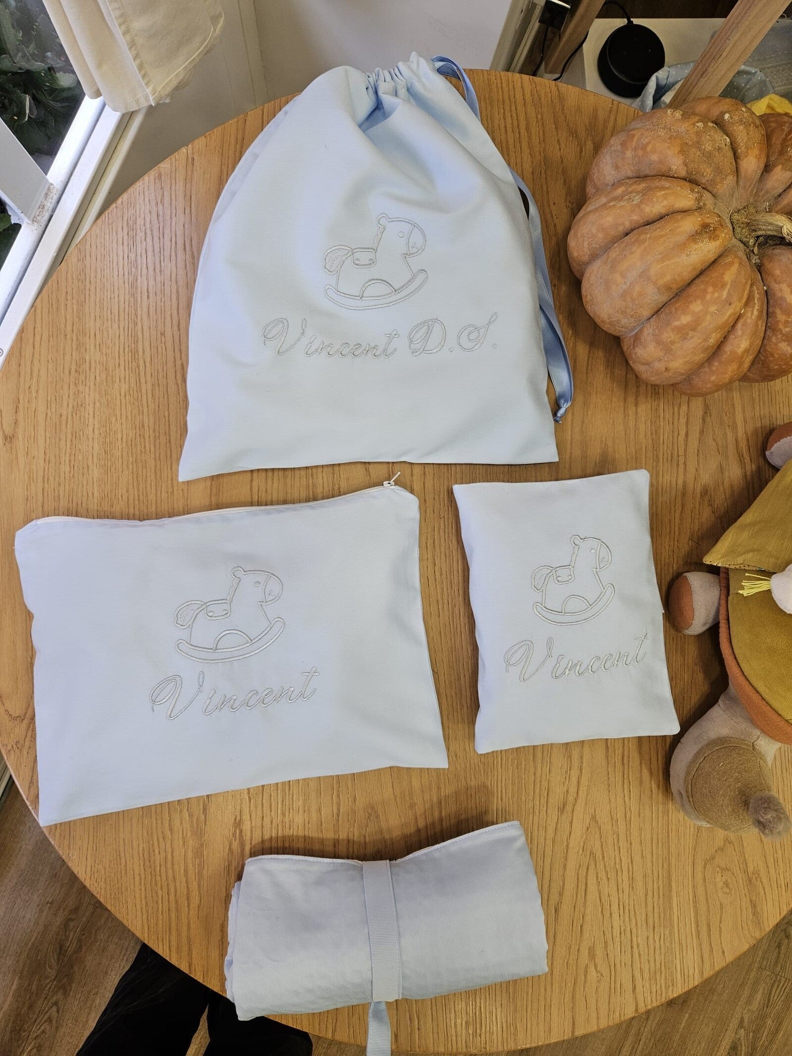 Coordinato Completo per il Cambio – Linea Basic Cavalluccio a Dondolo