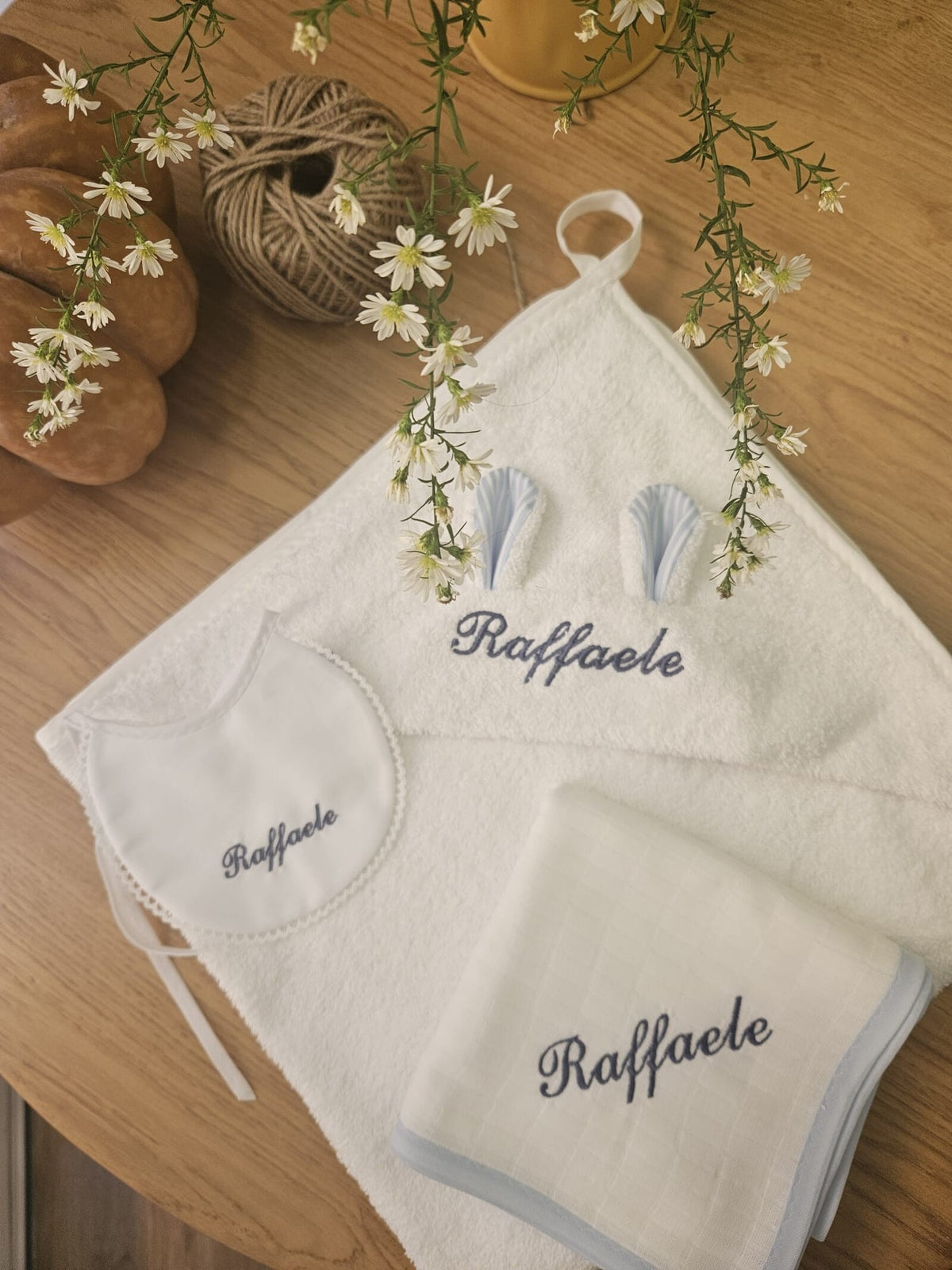 Accappatoio Rabbit in spugna di cotone BASIC