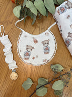 Mussola a fantasia con merletto