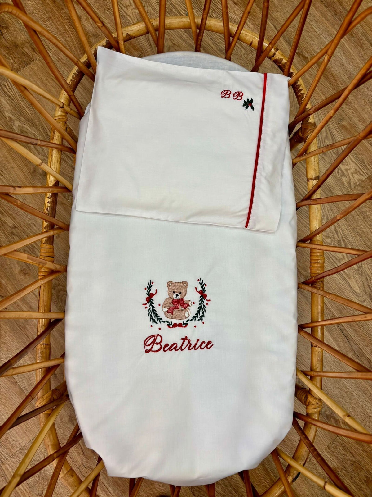 Coordinato natalizio in cotone