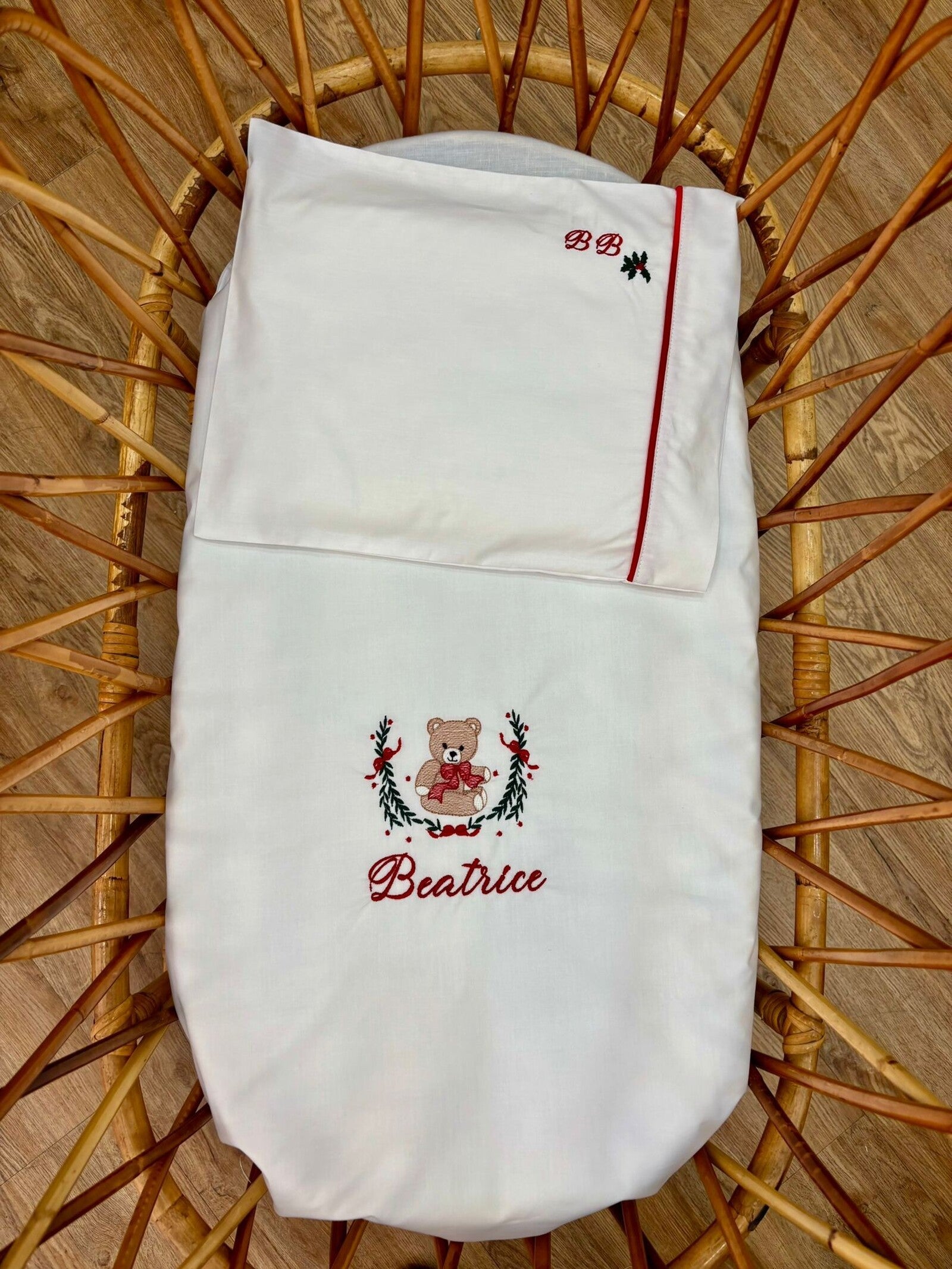 Coordinato natalizio in cotone