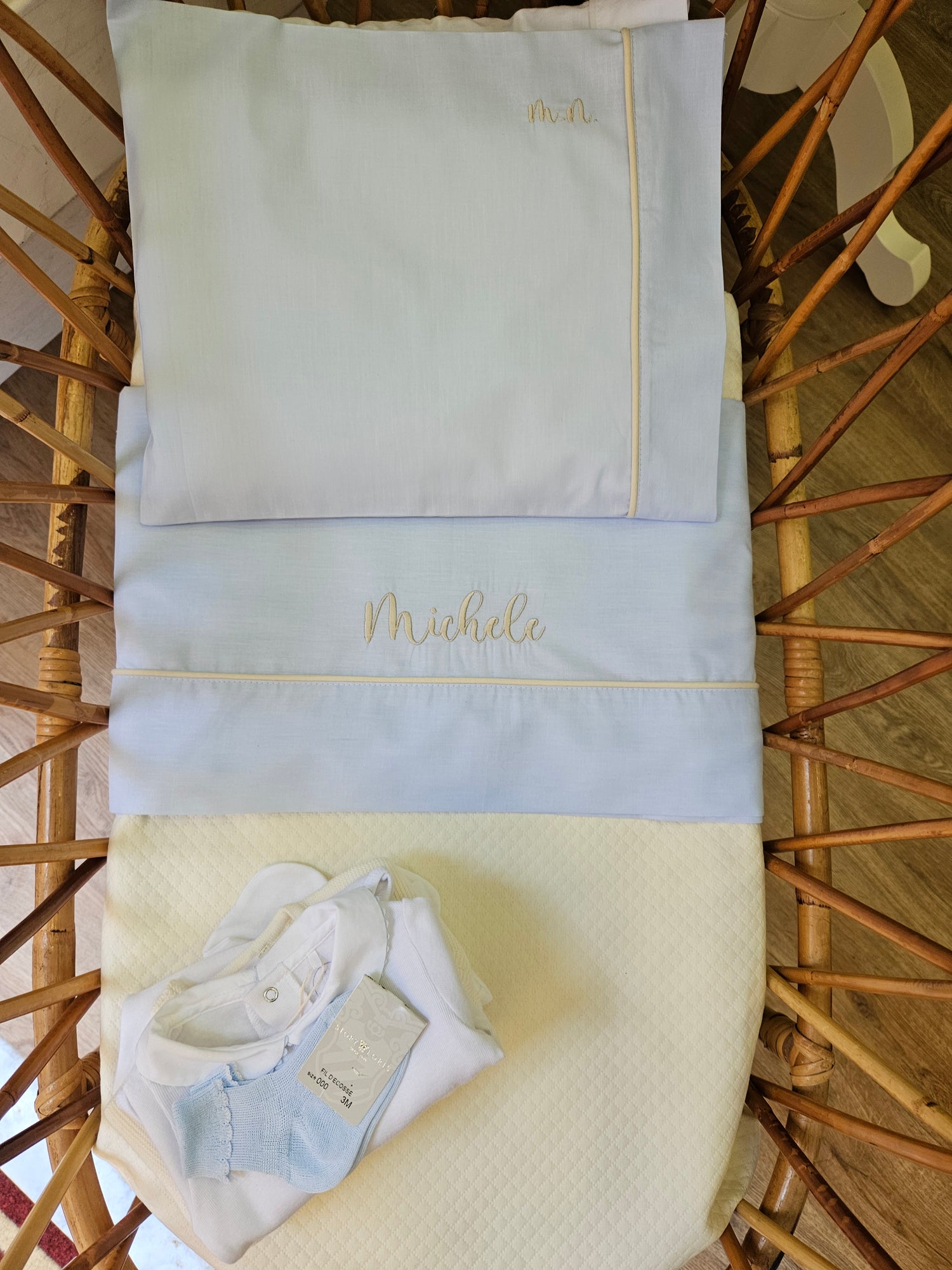 Lenzuolino colorato con profilo