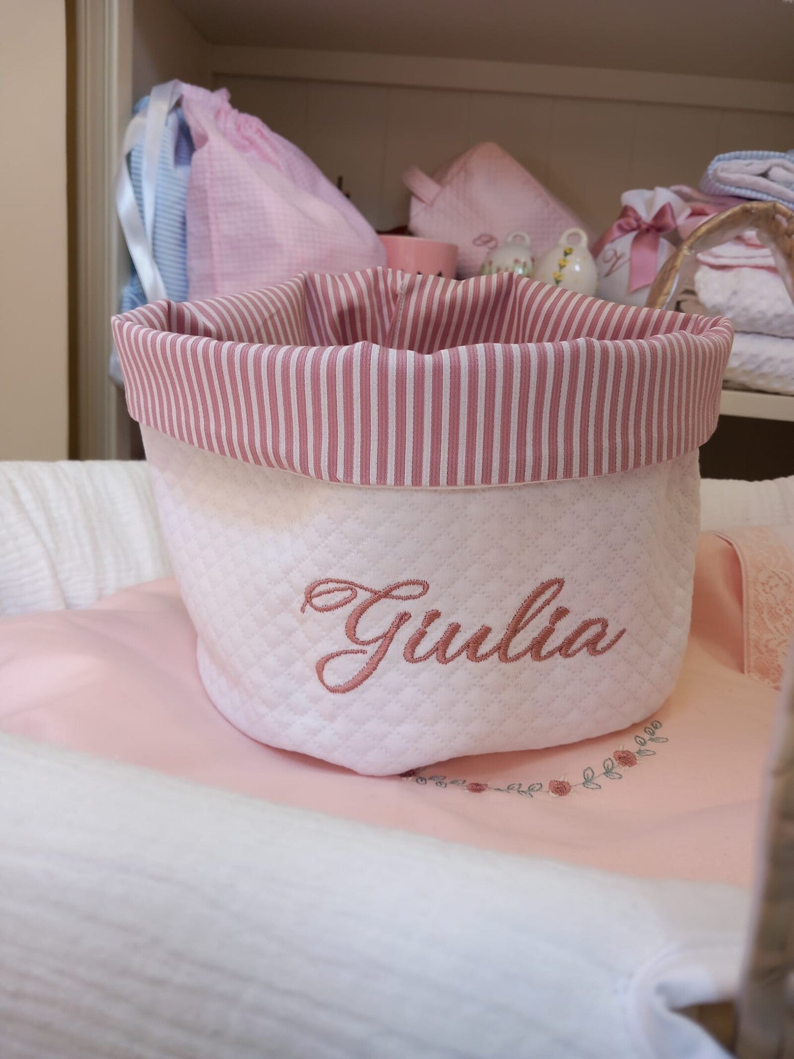 Cestino portatutto baby navy