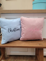 Cuscino in cotone personalizzato