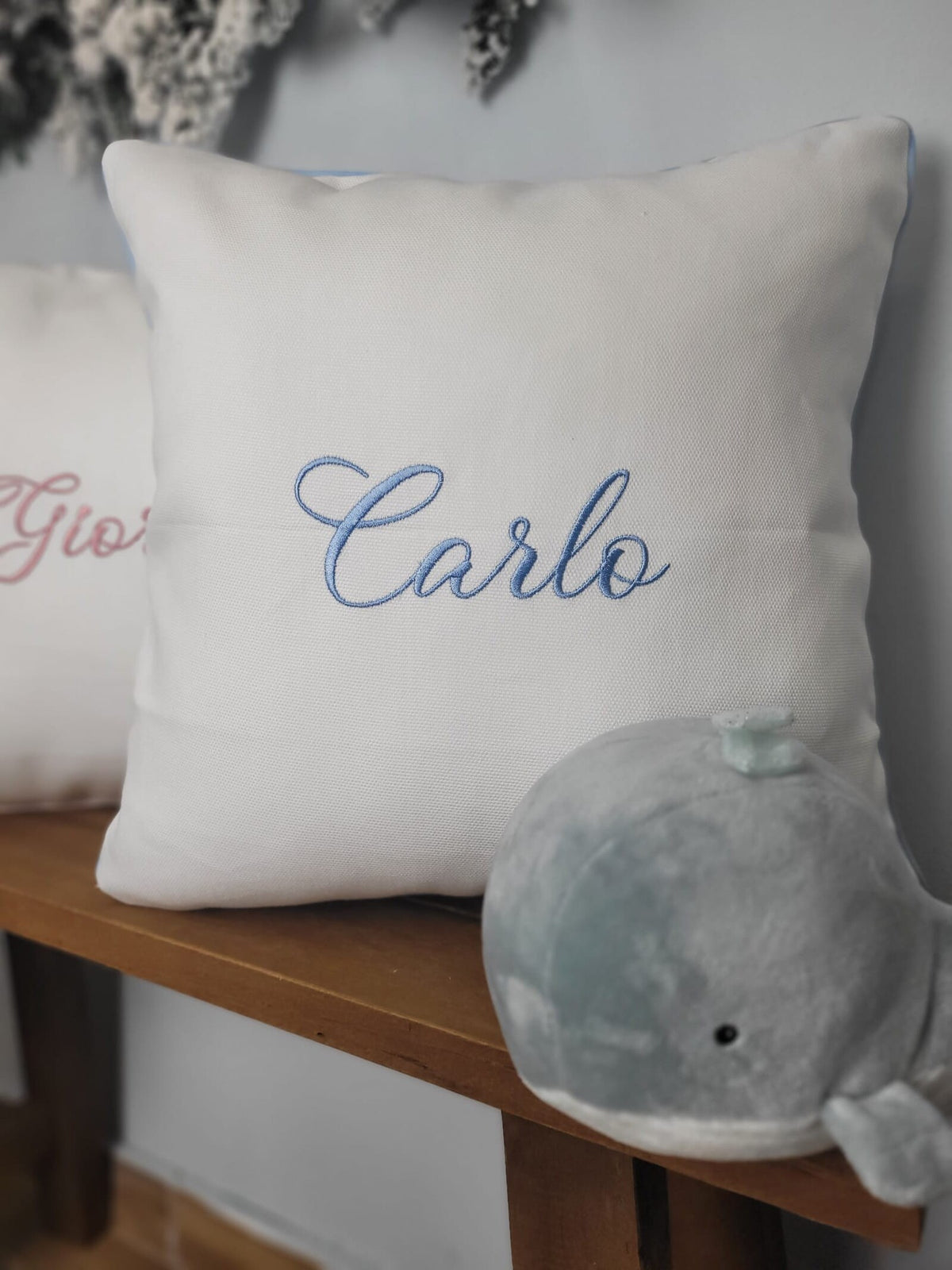 Cuscino in cotone personalizzato