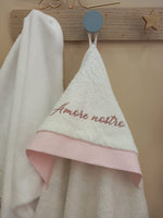 Accappatoio Baby Love in spugna bianca