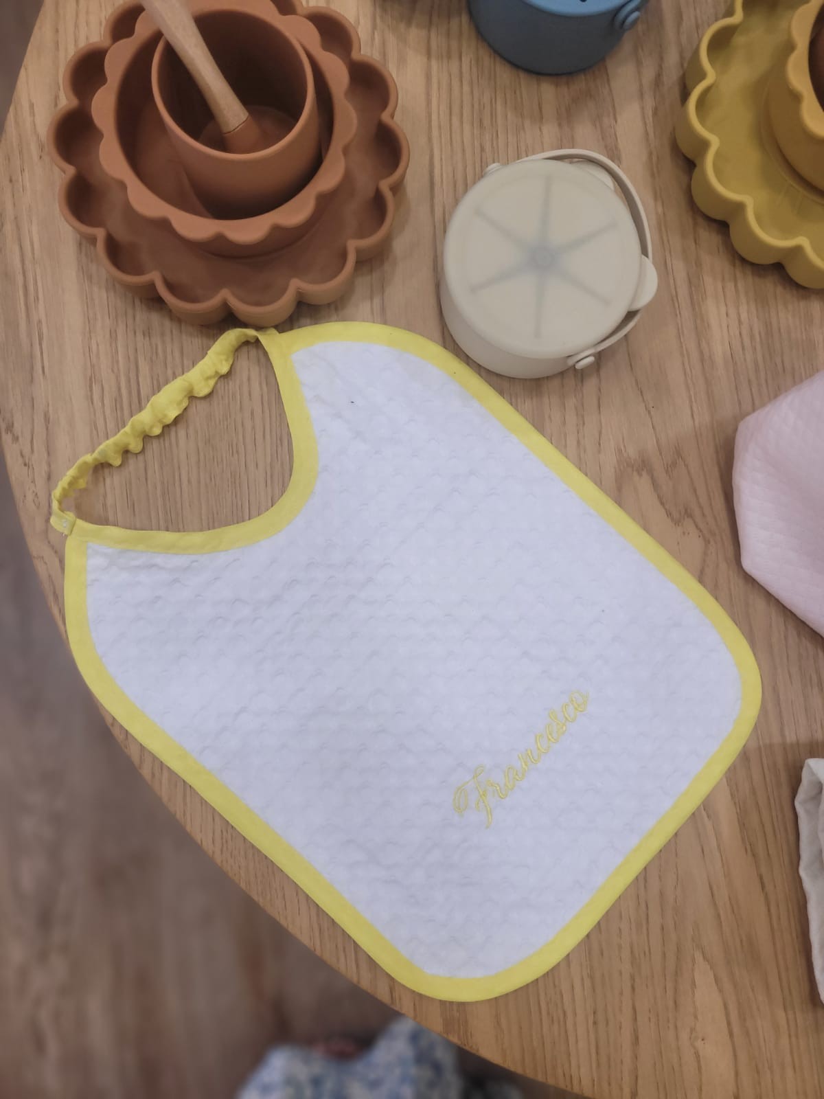 Bavaglino Pappa in apone con elastico