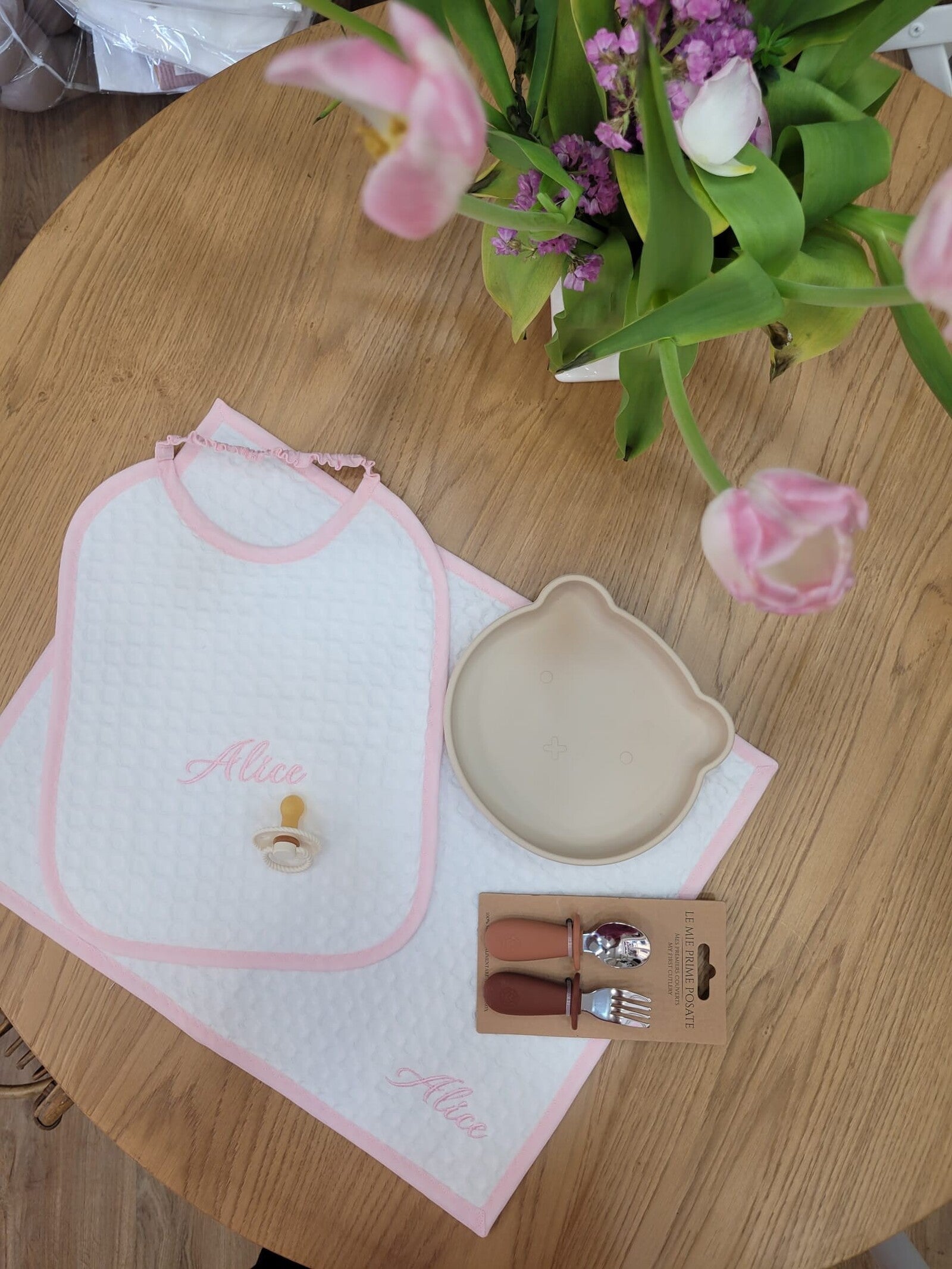 Bavaglino Pappa in apone con elastico