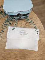 Pochette in lino Il mio Battesimo