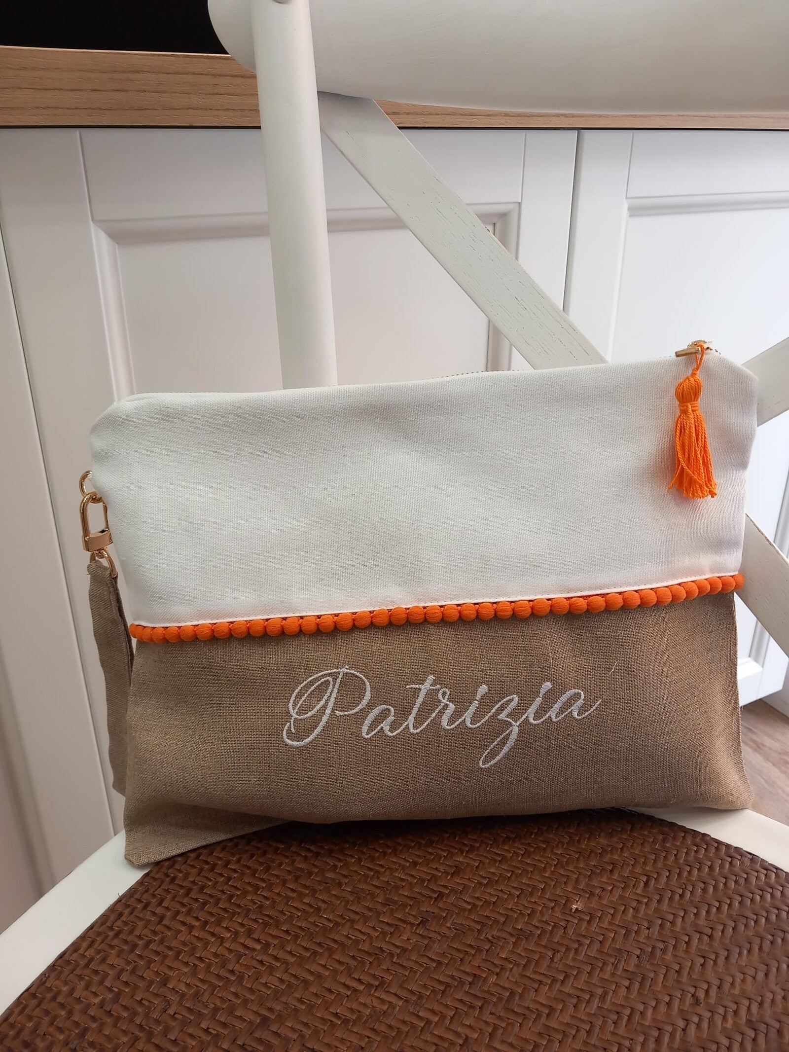 Borsello con pon pon Tequila