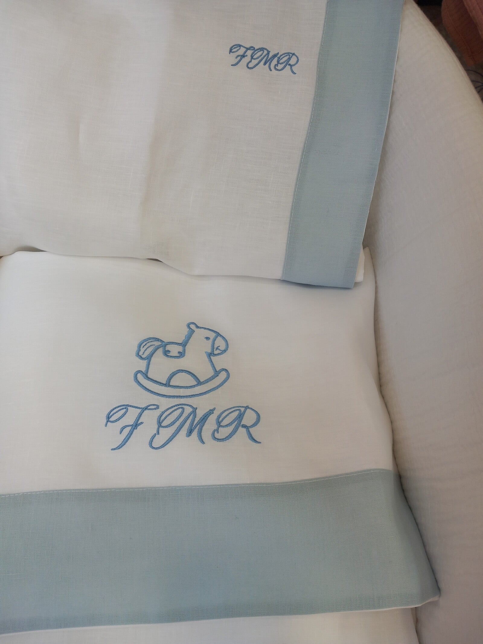 Lenzuolino neonato personalizzato