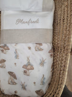 Lenzuolino neonato personalizzato