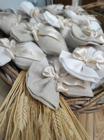 Sacchetto portaconfetti in lino