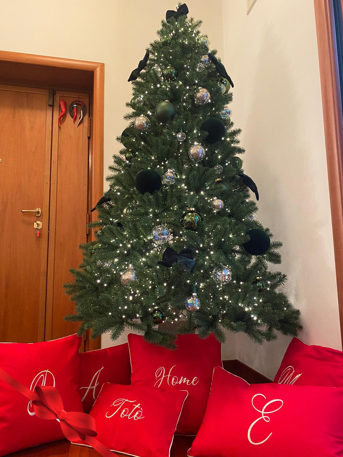 Cuscini arredo natalizi personalizzati