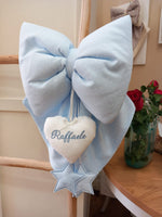 Fiocco Nascita Basic con stelle pendenti