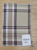 Bavaglino in tartan Il Primo Natale di