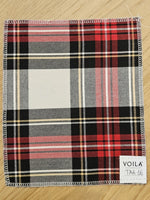 Bavaglino in tartan Il Primo Natale di