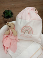 Sacca cambio baby love plumetis