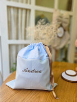 Sacca cambio baby love plumetis