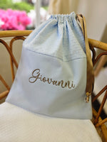 Sacca cambio baby love plumetis