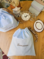 Sacca cambio baby love plumetis