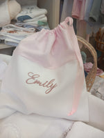 Sacca cambio baby love plumetis