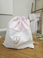 Sacca cambio baby love plumetis