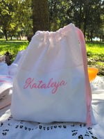 Sacca cambio baby love plumetis