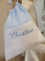 Sacca cambio baby love plumetis