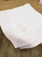 Quadrato in lino e piquè di cotone BASIC