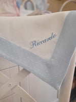 Quadrato in lino e piquè di cotone BASIC