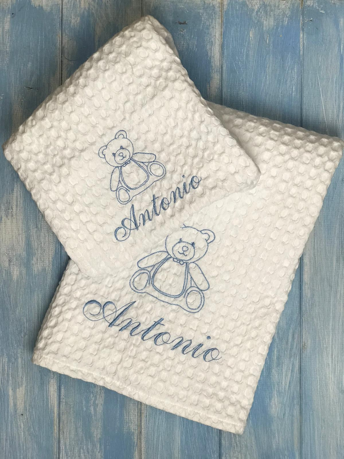 Coppia asciugamani in apone