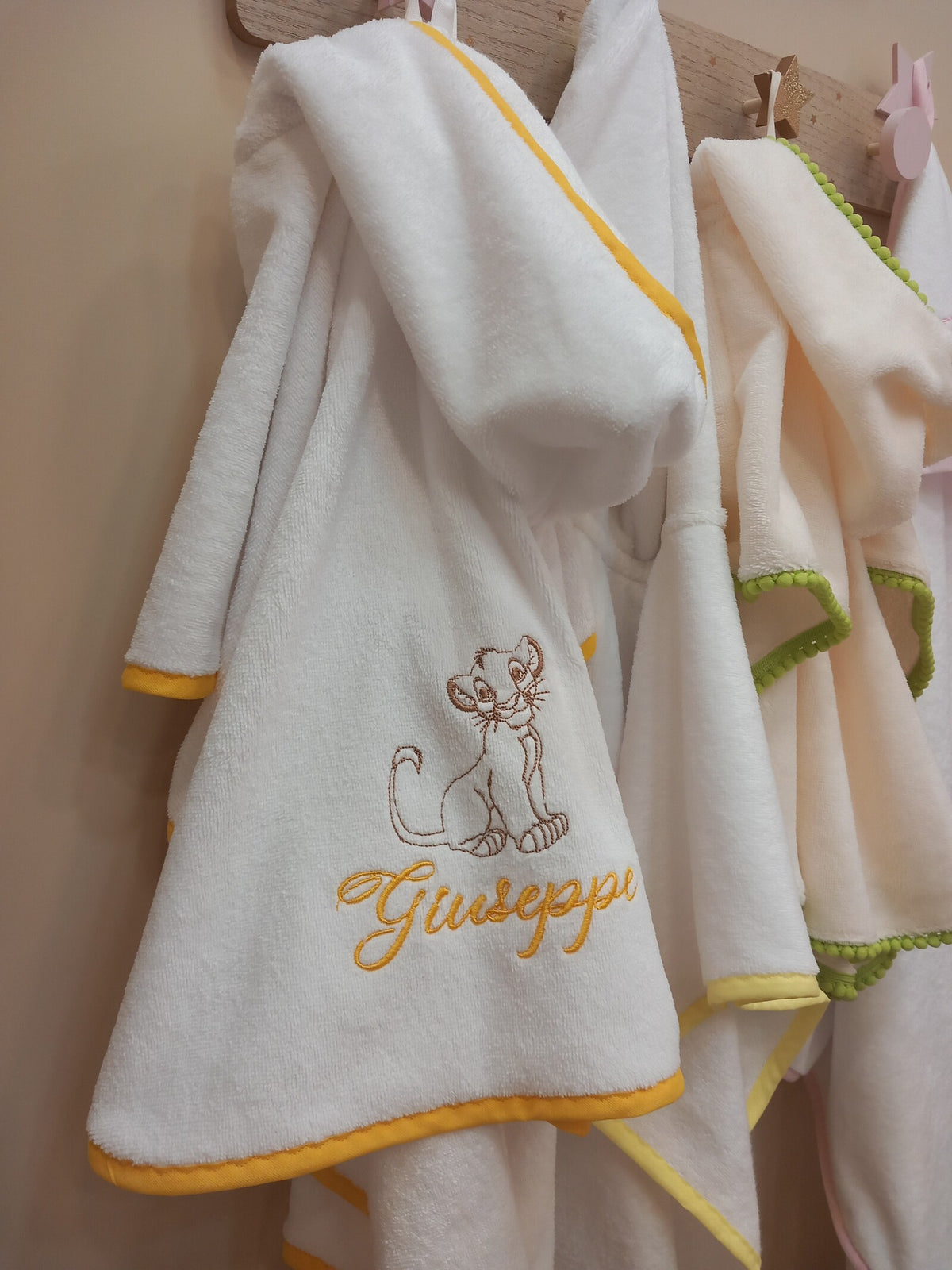 Accappatoio Poncho in spugna di bamboo