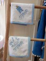 Quadrato in cotone con profilo