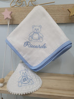 Quadrato in cotone con profilo