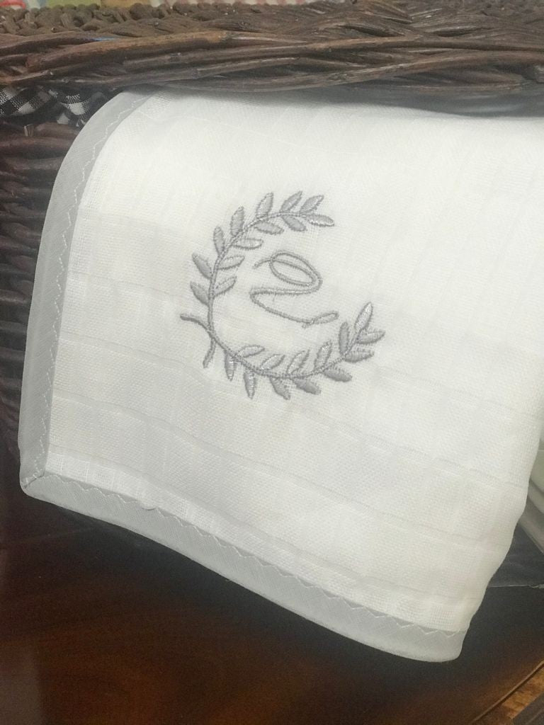 Quadrato in cotone con profilo