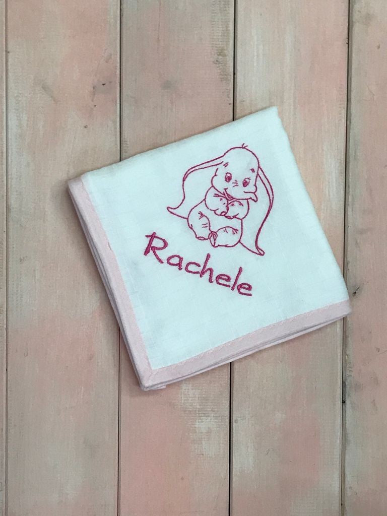 Quadrato in cotone con profilo