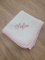 Quadrato in cotone con profilo