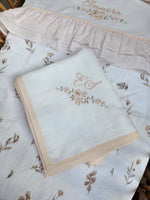 Quadrato in cotone con profilo