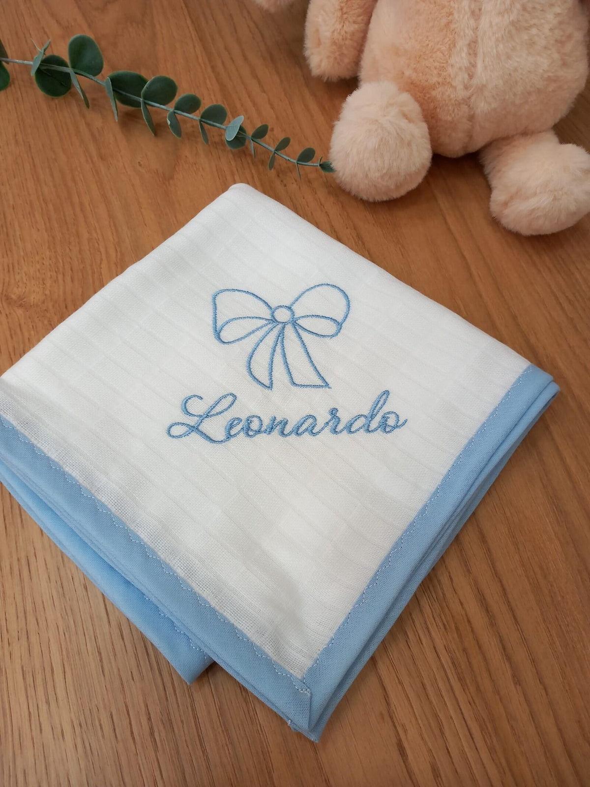 Quadrato in cotone con profilo