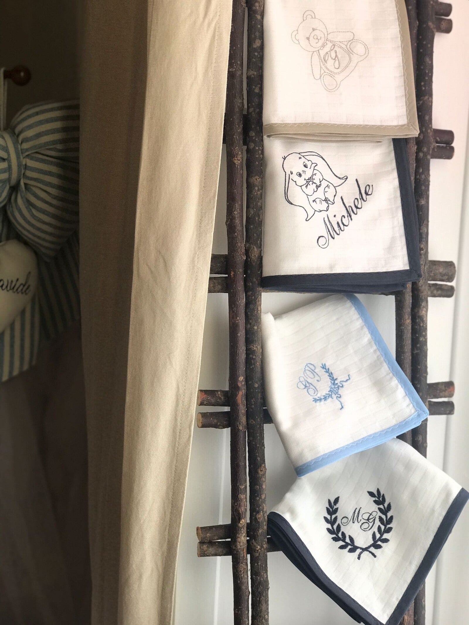 Quadrato in cotone con profilo